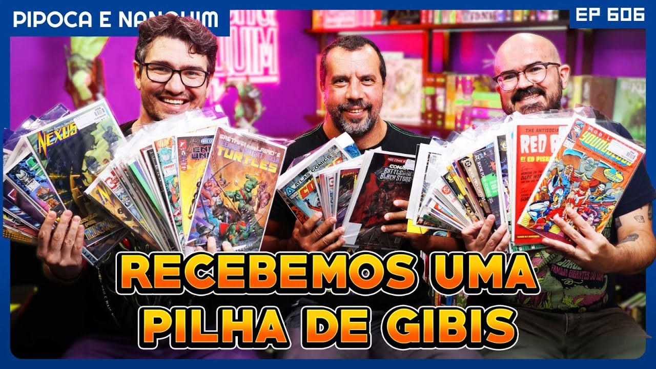 Dividindo a caixa secreta de HQs que chegou na redação 📦