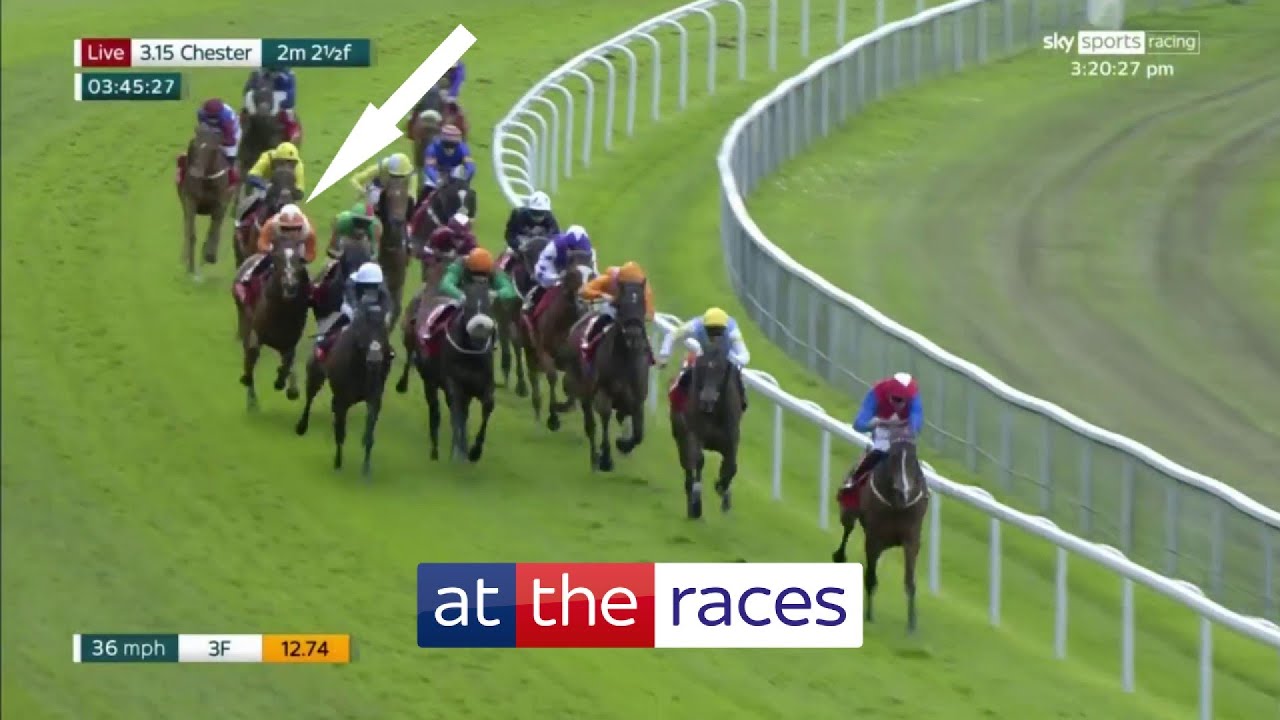 Outstanding ride! METIER flies late to win the Chester Cup!