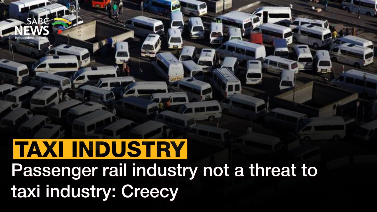 Passenger rail industry not a threat to taxi industry: Creecy