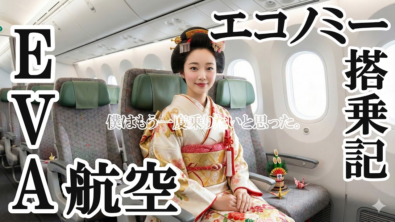 【EVA航空】シン・エコノミークラスで台北へ。お得チケット、桃園空港、ラウンジ、機内食を紹介します【エバー航空】