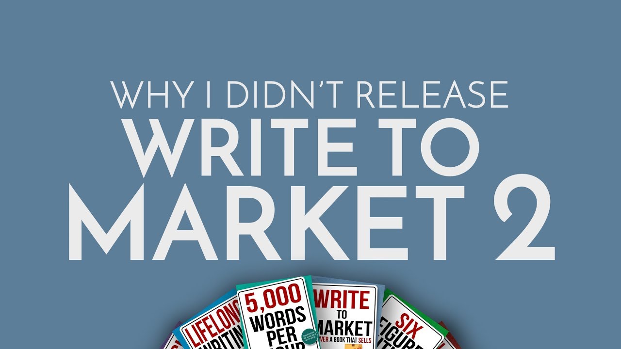 Why I Decided Not To Release Write to Market 2