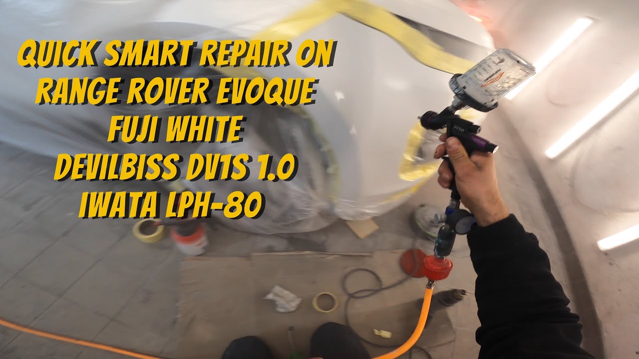 Quick Smart Repair on Range Rover Evoque Devilbiss DV1s