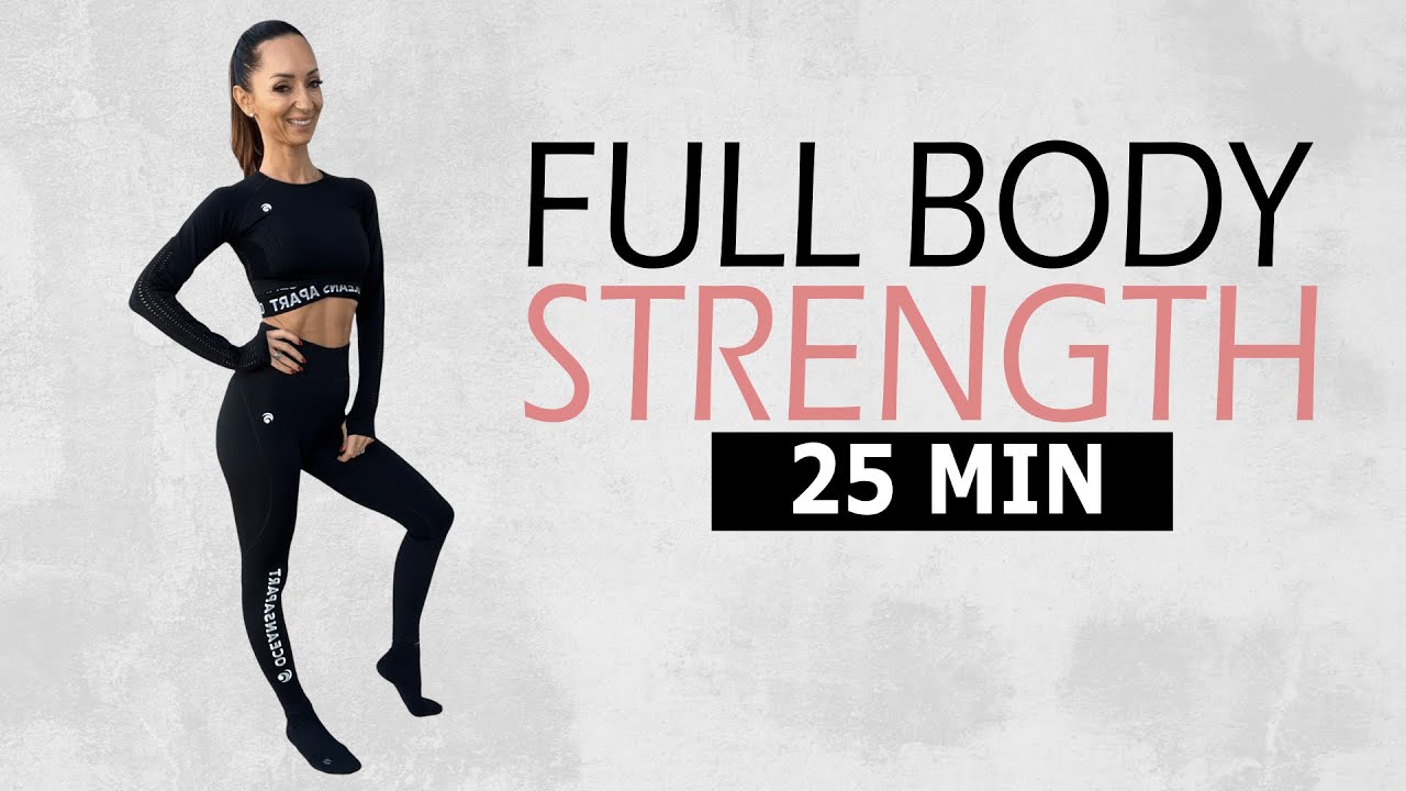 25 MIN FULL BODY STRENGTH WORKOUT / Kontrolliere deinen Körper | Katja Seifried