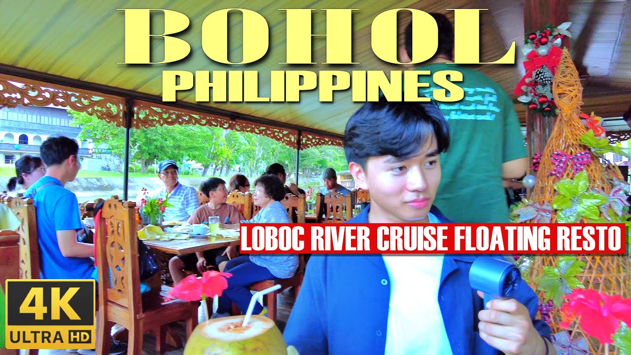 Loboc Bohol Floating River Cruise Filipino lunch buffet in the Philippines