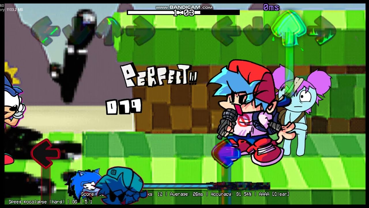 Speed Pocalypse But Sonic Is Angy (Angry) | FNF Modding