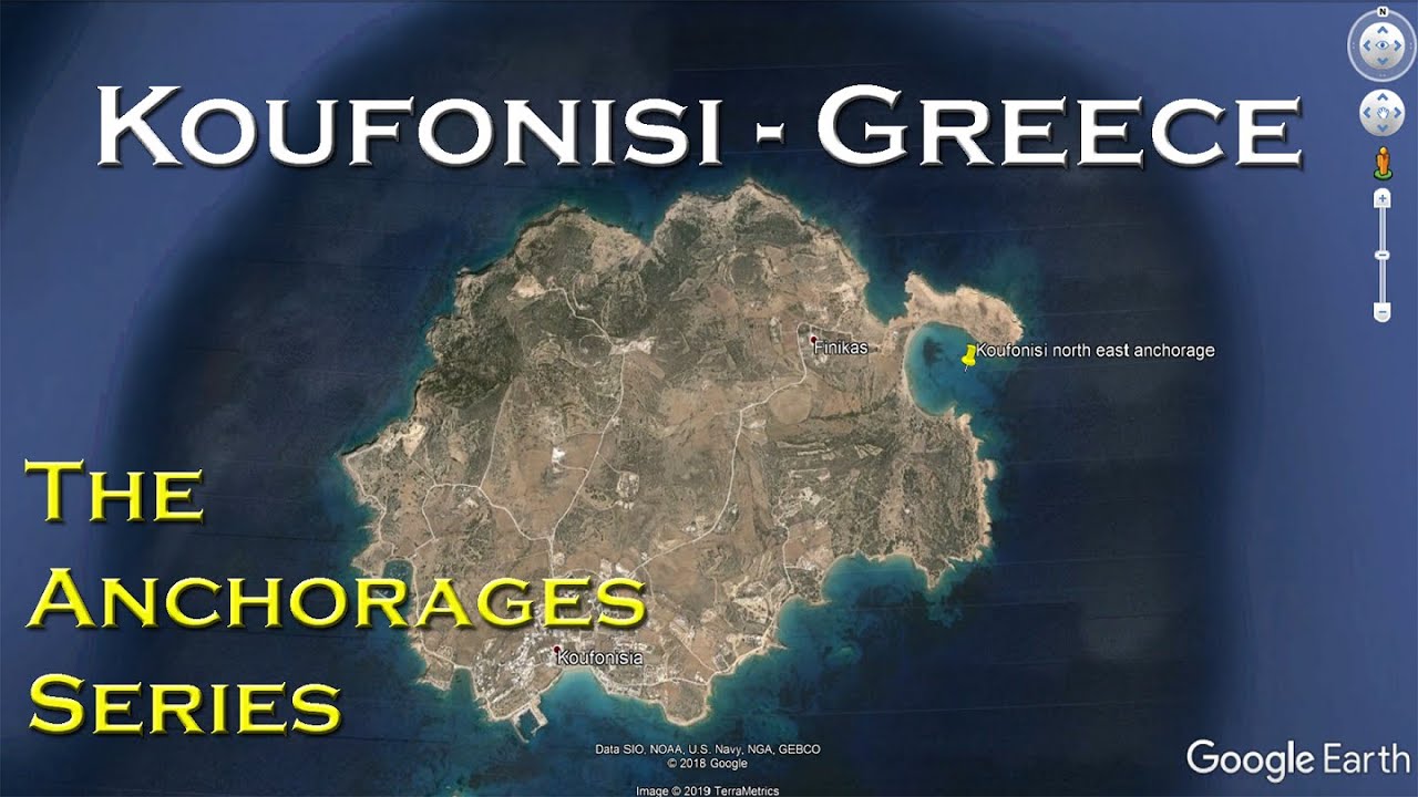 Koufonisi, Cyclades islands group, Greece (The Anchorages Series)