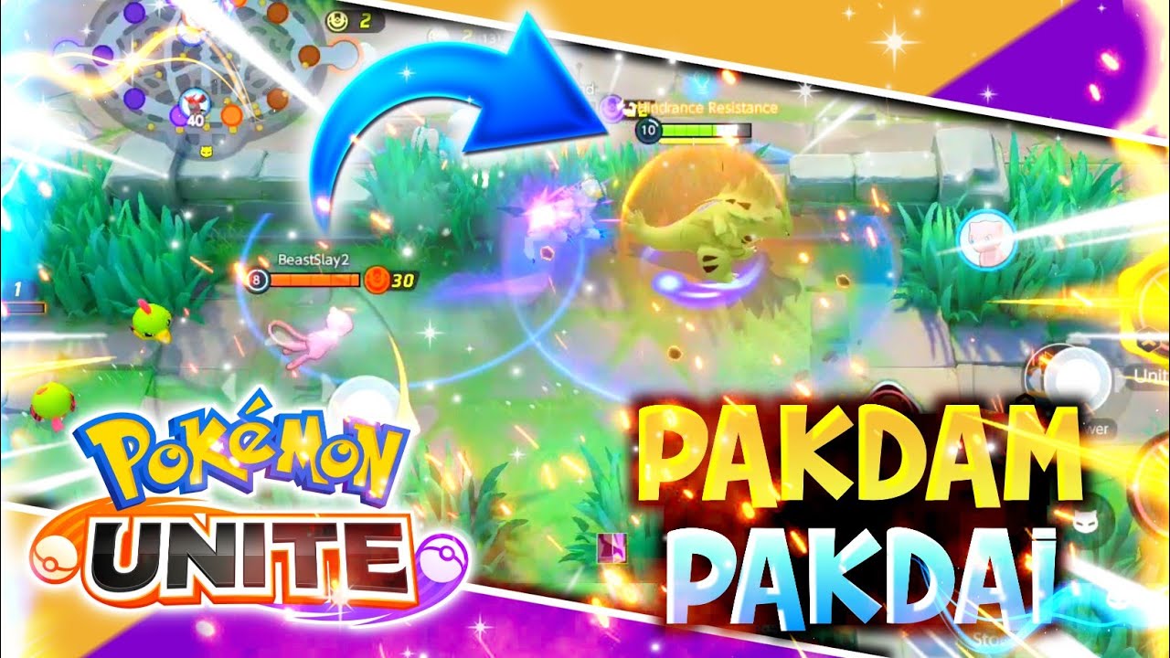 Pakdam Pakdai In Pokemon Unite 😂|Pokemon Unite Hindi Gameplay|Part 2