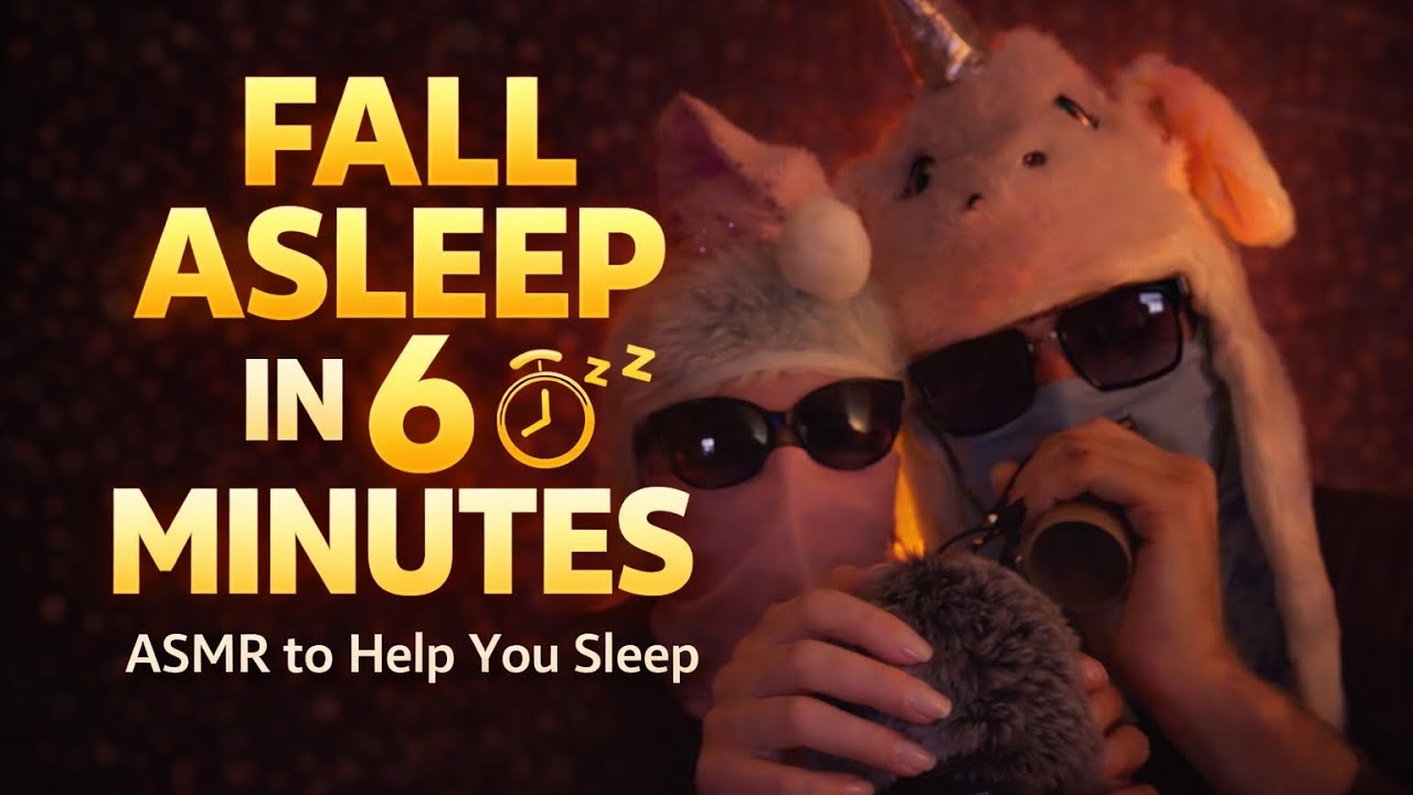 ASMR Fall Asleep in 6 Minutes 😴💤 | Fast Sleep Mouth Sounds & Tapping