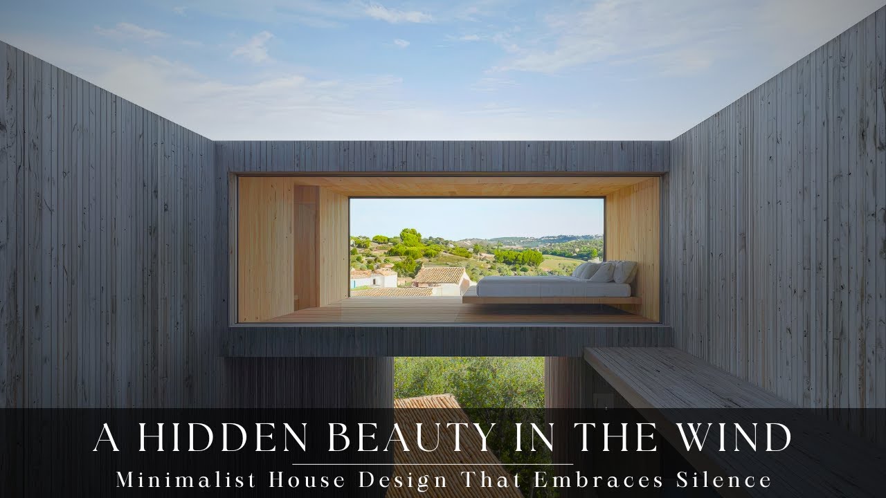 Casa Veil: A Hidden Beauty in the Wind | Minimalist House Design That Embraces Silence