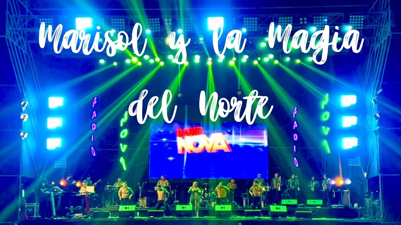 MARISOL Y LA MAGIA DEL NORTE EN EL ANIVERSARIO DE RADIO NOVA
