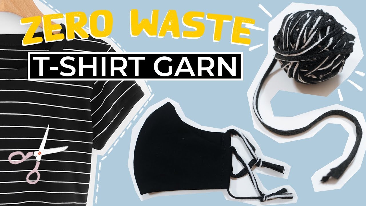 Jersey Garn selber machen - T-Shirt Upcycling DIY