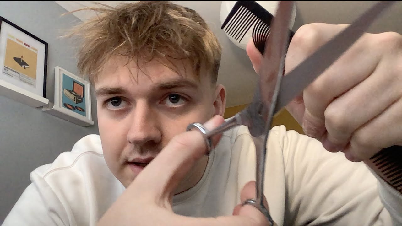 ASMR the best haircut i've ever given tbh