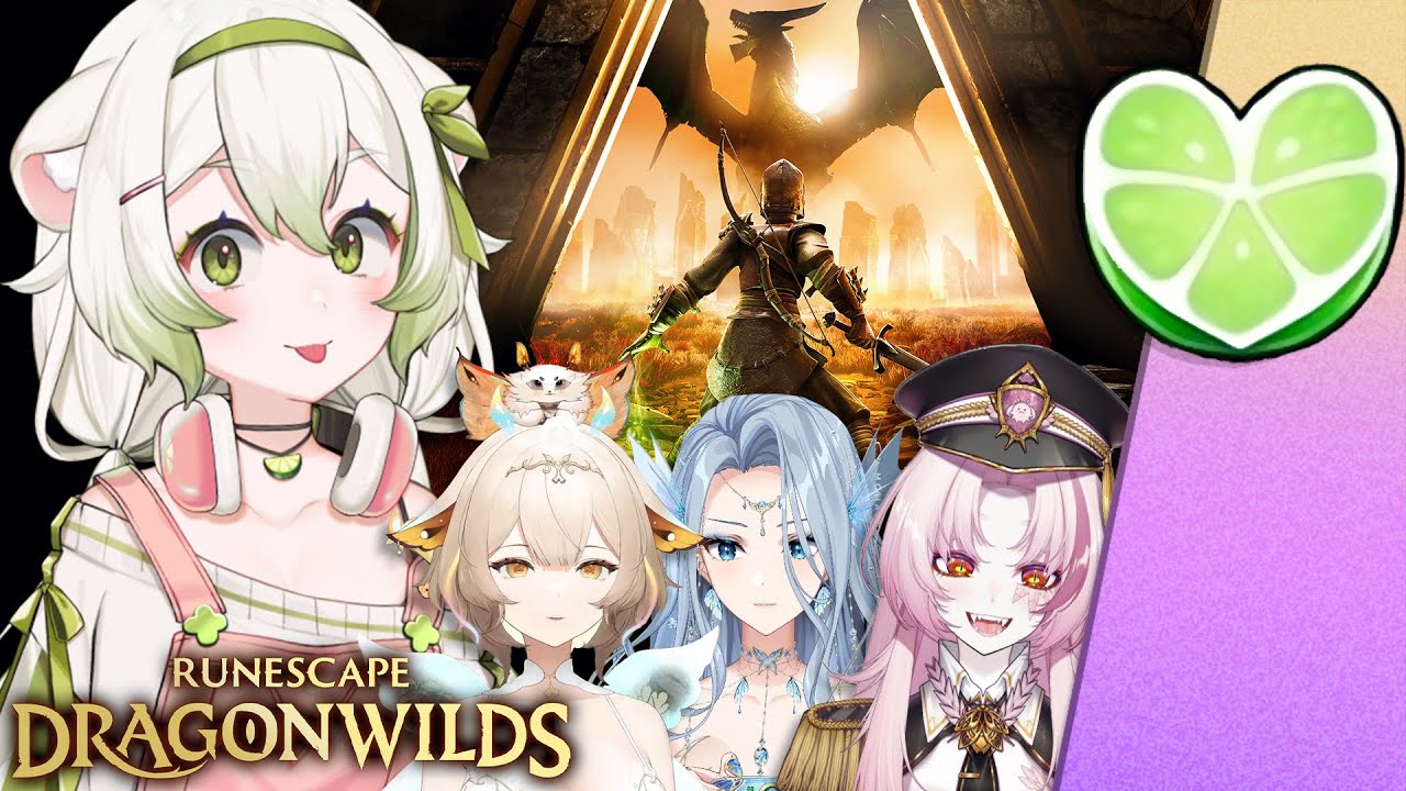 Laimu Plays Runescape Dragonwilds with @MataraKan @LeeandLie and @YuzuVtuber