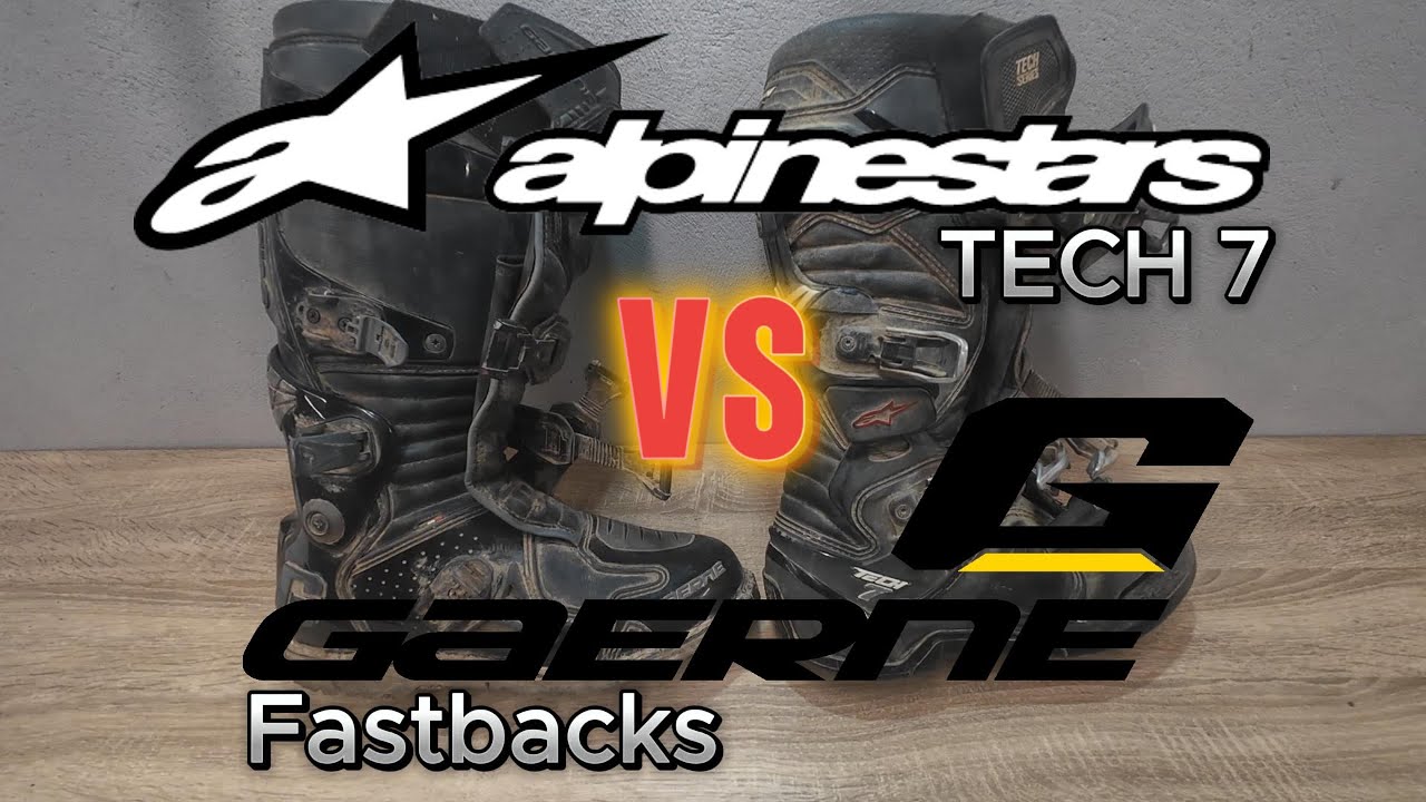 Gaerne Fastback против Alpinestars Tech 7 — честный долгосрочный обзор