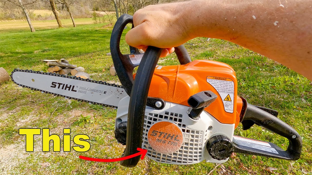 Вот ЛУЧШАЯ бензопила для новичков: STIHL MS170