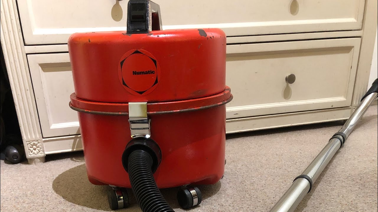 Vintage 1978 Numatic nv250 vacuum after refurb