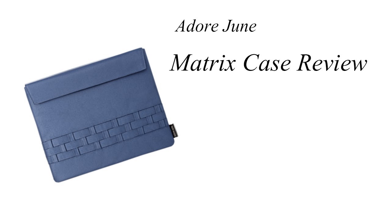 Adore June Matrix iPad Case Review