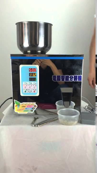 Dosificadora y Llenadora de polvos y granos 2 100grs WWW MEXPACKING COM