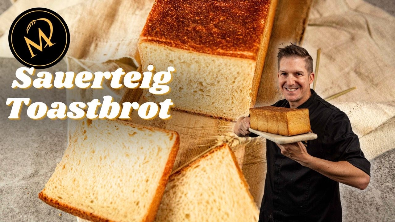 Sauerteig-Toastbrot ohne Hefe &ndash; das perfekte Rezept f&uuml;r fluffigen Buttertoast!