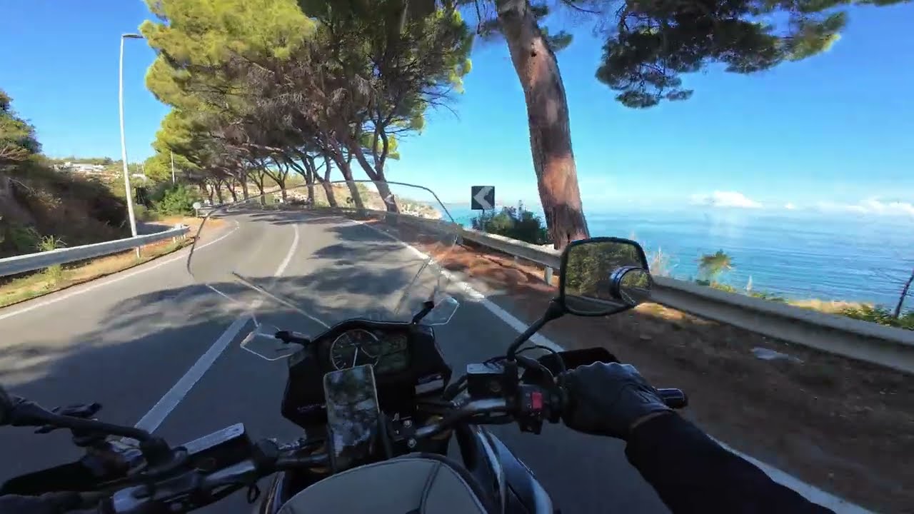 On Board Suzuki V Strom 1000........