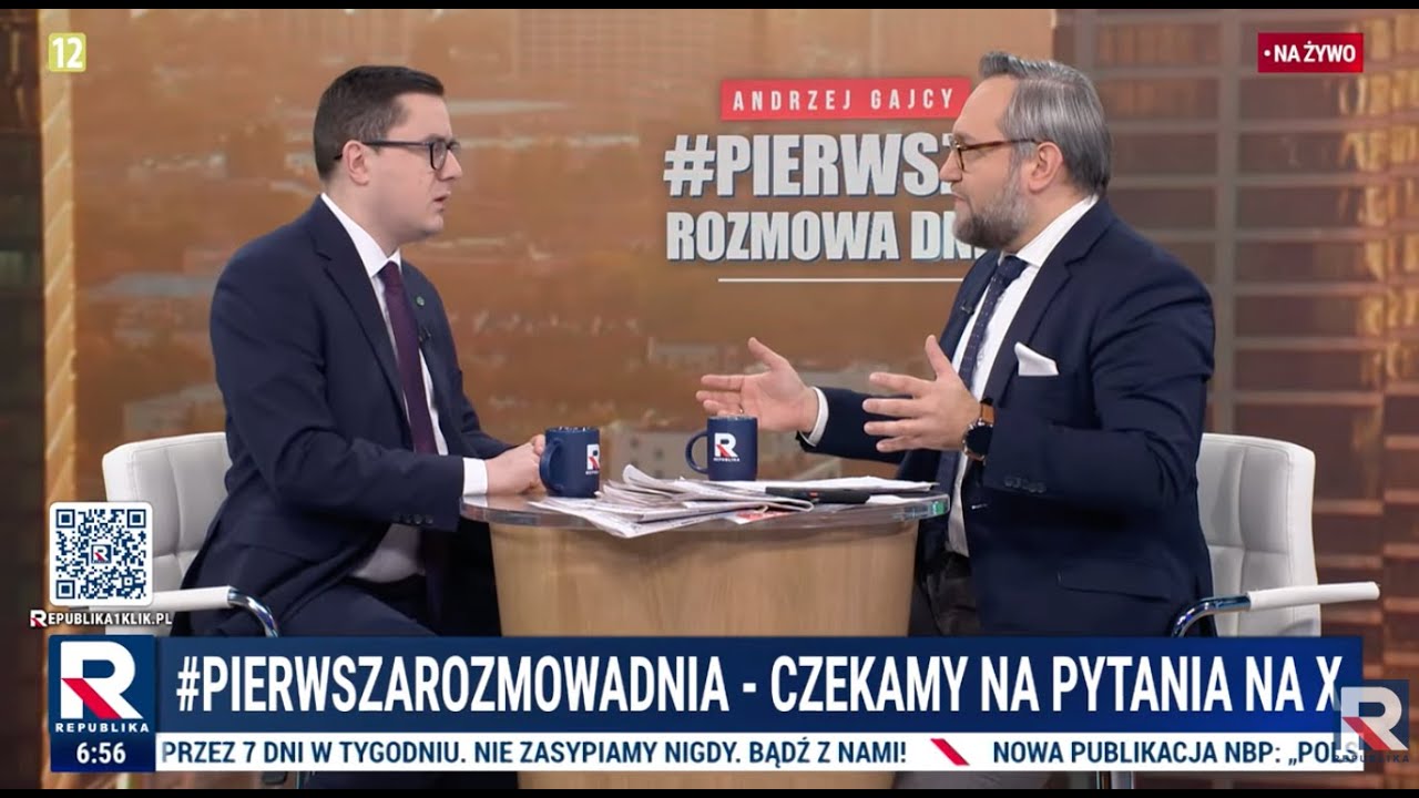 Motyka bez ogródek: współpraca z Rosją to polityczne szaleństwo | Pierwsza Rozmowa Dnia