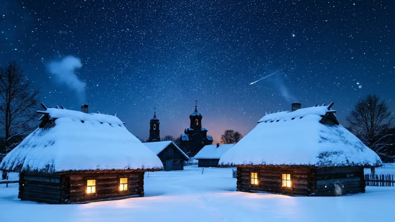 Peaceful Winter Forest & White Rabbit ❄️🐇 Relax Heal Sleep 10 Hours Nature Ambience