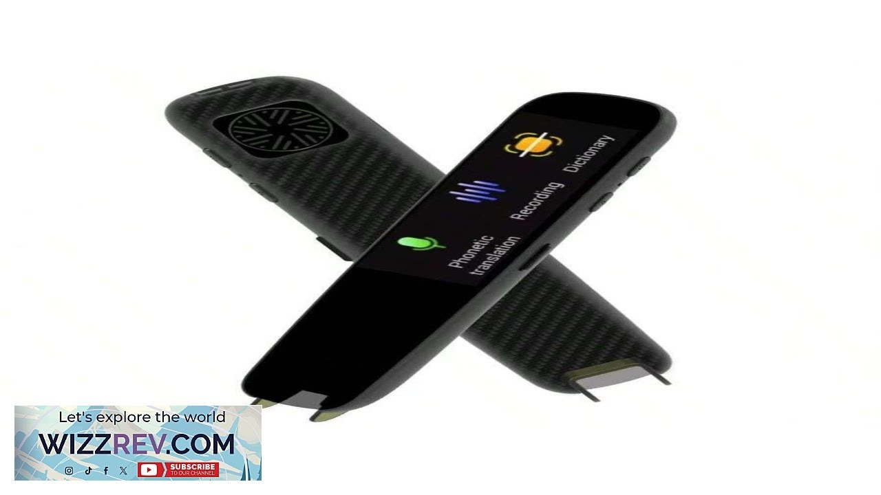 ZZPQVT This Smart Voice Translation Pen Supports International Version WiFi Function