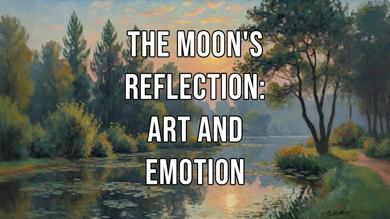 The Moon's Reflection Art and Emotion #moonlight #artinspiration #literarythemes #emotionaljourney