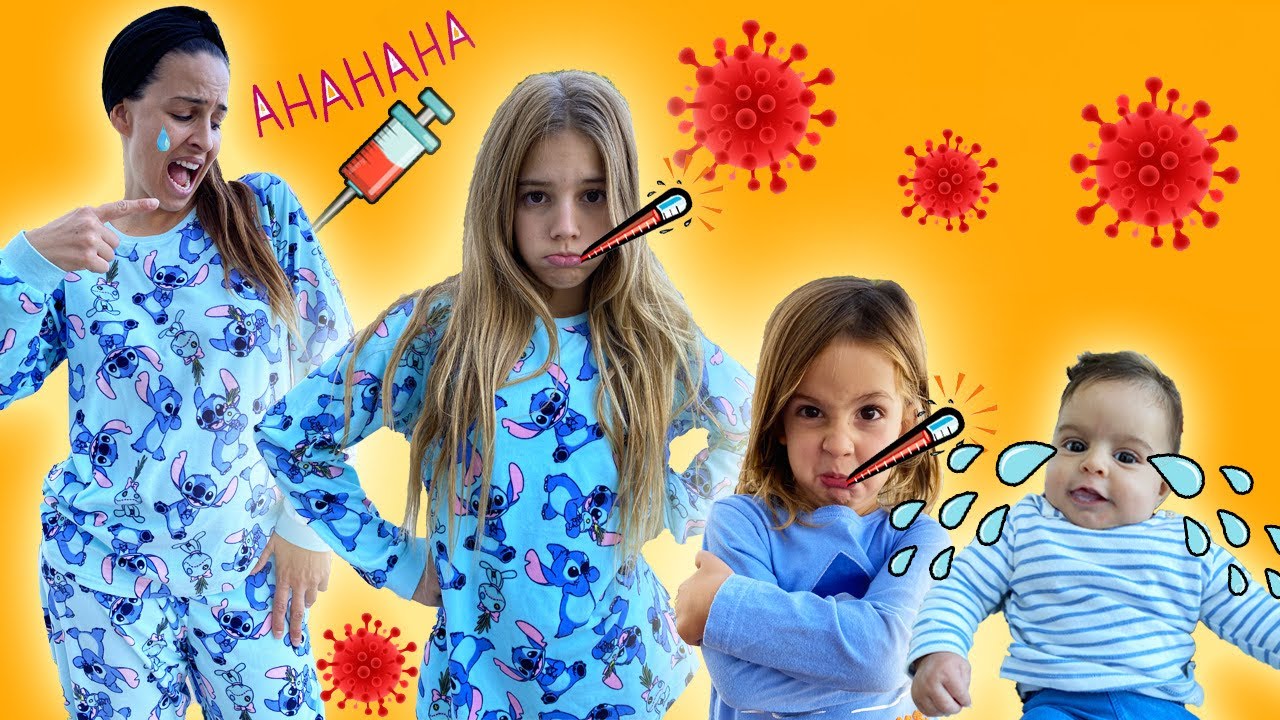 DYLAN NOS C0NTAGIA A TODA LA FAMILIA Y TENEMOS QUE ESTAR EN CASA CONFINADOS | Familia Amiguindy