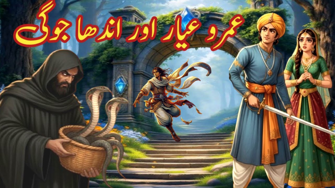 Umro Ayyar Aur Andha Joggi | Urdu Moral Story | Umro Ayyar ki kahaniyan