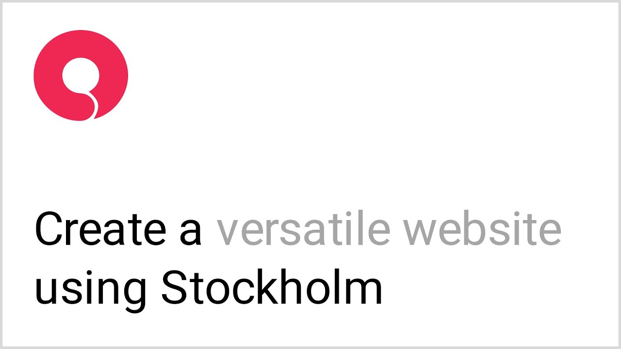 How to Make a Creative Agency WordPress Website With Stockholm