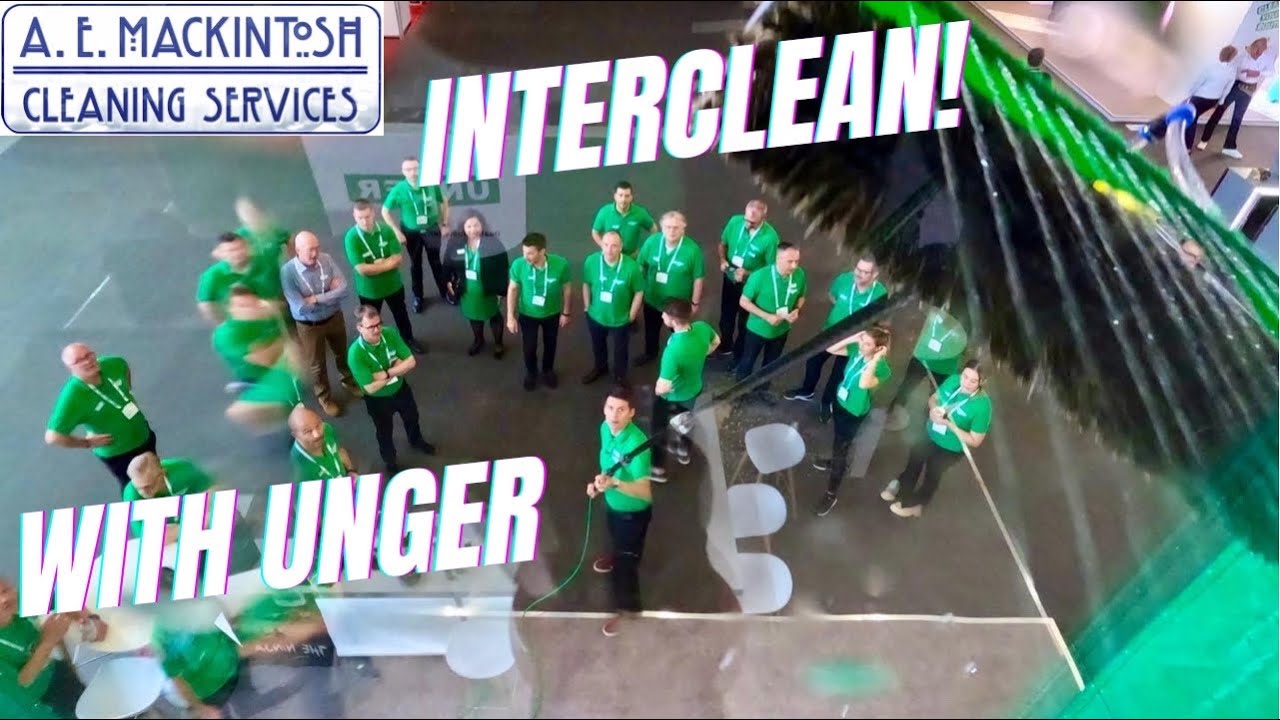 INTERCLEAN 2022 On The Unger Stand, and More!