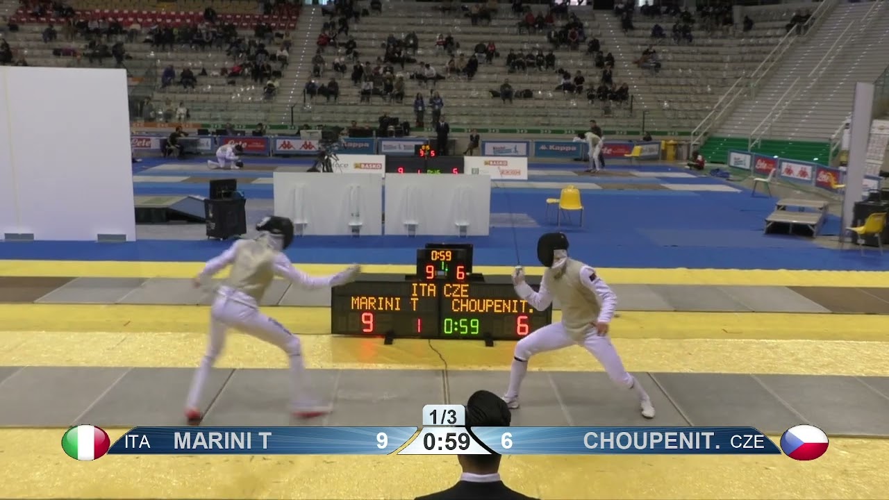 2024 134 T16 04 M F Individual Torino ITA GP YELLOW CHOUPENITCH CZE vs MARINI ITA