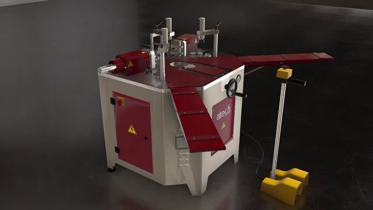 Apis - Hydraulic Corner Crimping Machine For Aluminium Profiles