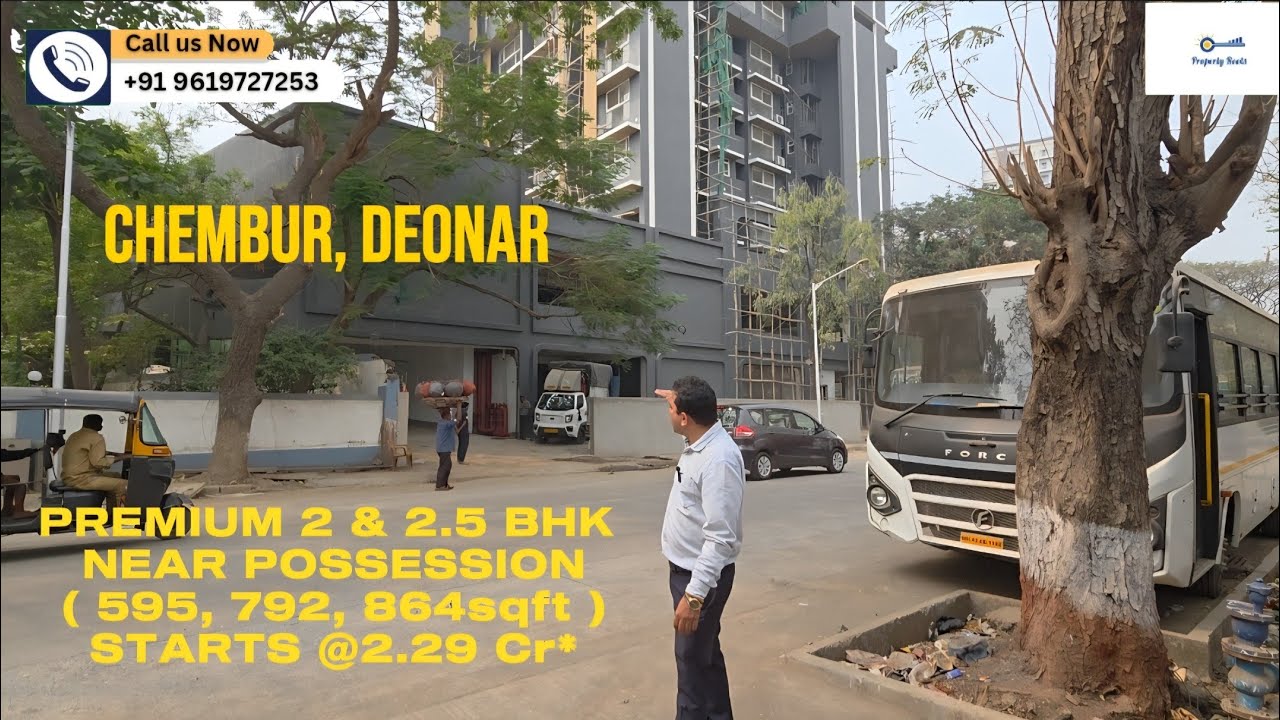 595, 792 & 864 Sqft Homes in Chembur Deonar | 2 & 2.5 BHK | OC Applied