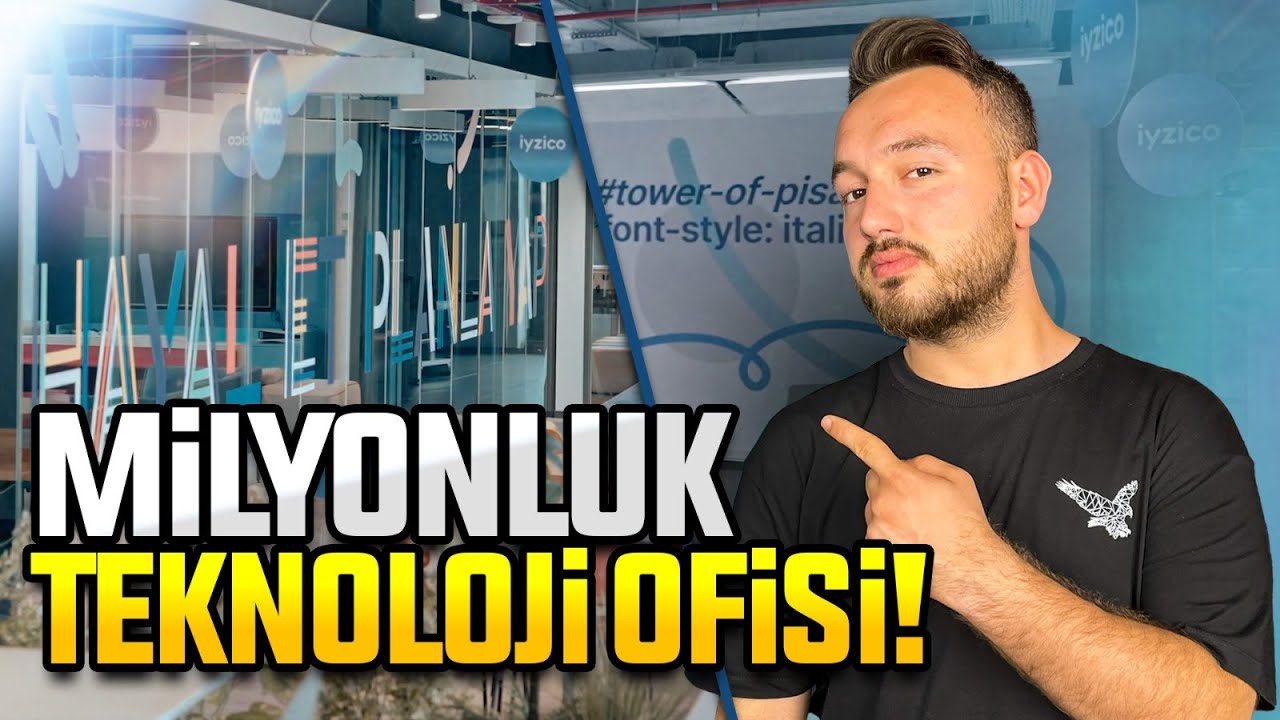 iyzico'nun 'milyonluk' ofisini gezdim! - Teknoloji ofislerini geziyoruz #3