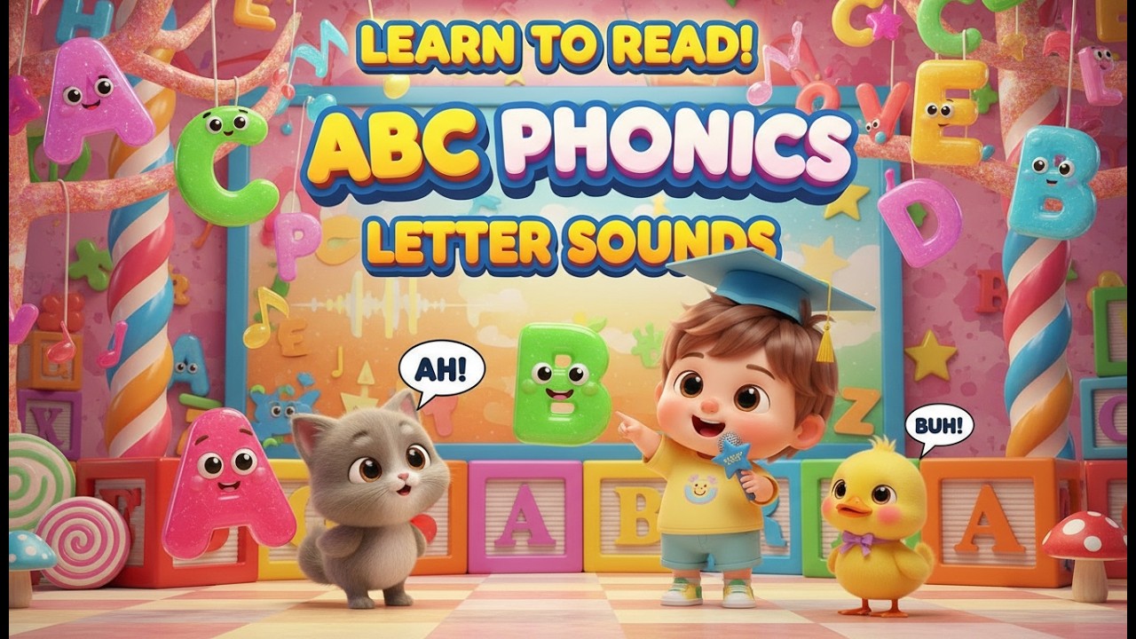 ABC Phonics Song – Nursery Rhyme, Alphabet, and Early Learning