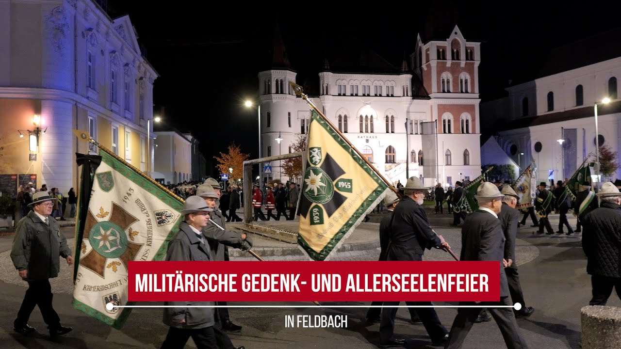 Milit&auml;rische Gedenk- und Allerseelenfeier | Styria | Austria | vulkantv.at