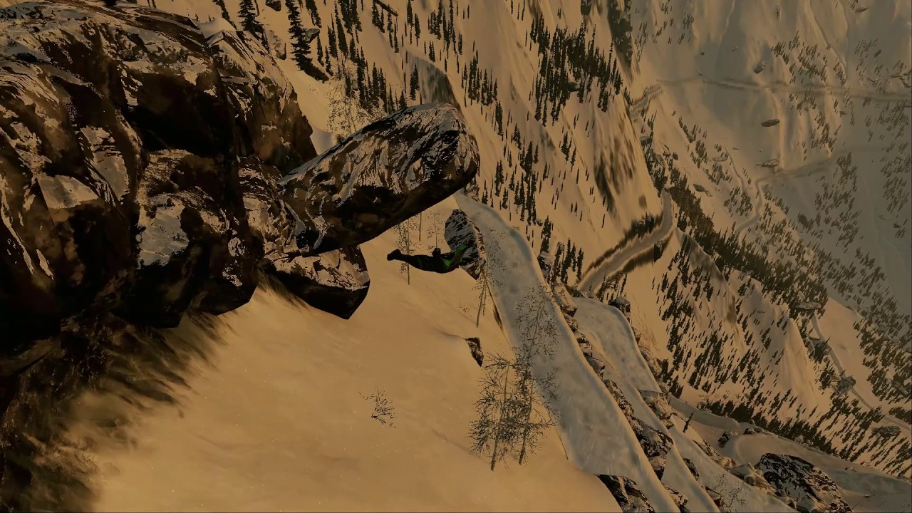 STEEP 'Fly like a whale' Wingsuit Challenge Alaska - Nice run!