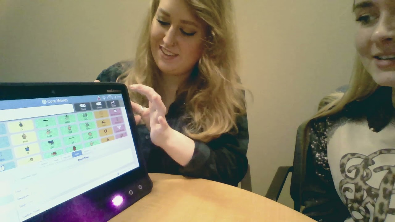 AAC Demo- Tobii Dynavox Eye Gaze I-13