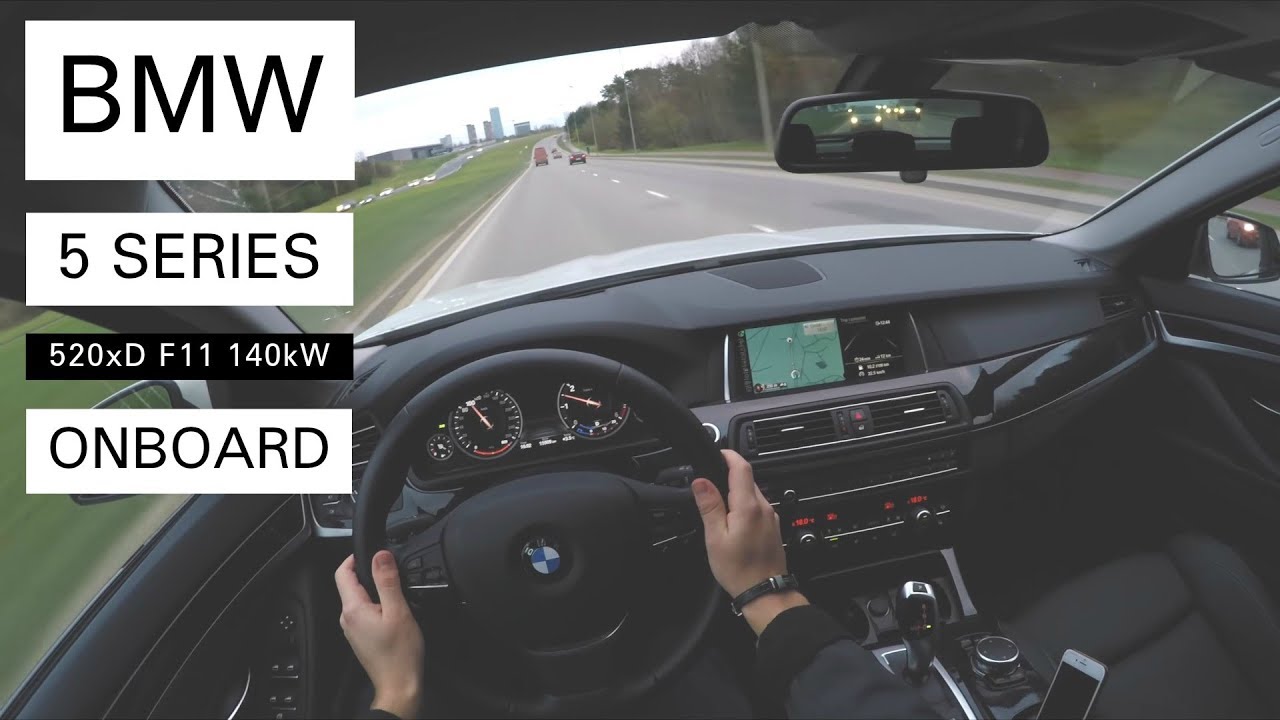 BMW 520d xDrive Touring F11 Onboard POV