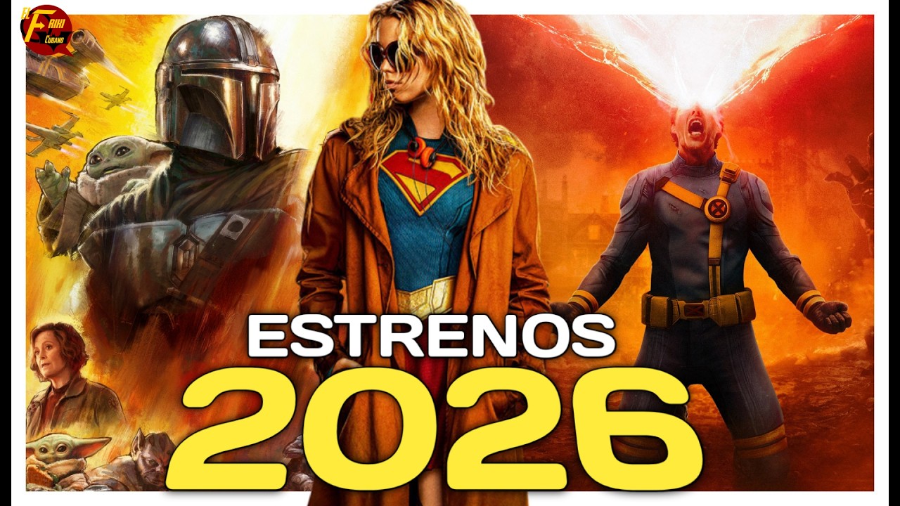 🍿Las MEJORES PELÍCULAS que se estrenan en 2026 🎬 CALENDARIO DE PELÍCULAS 2026.