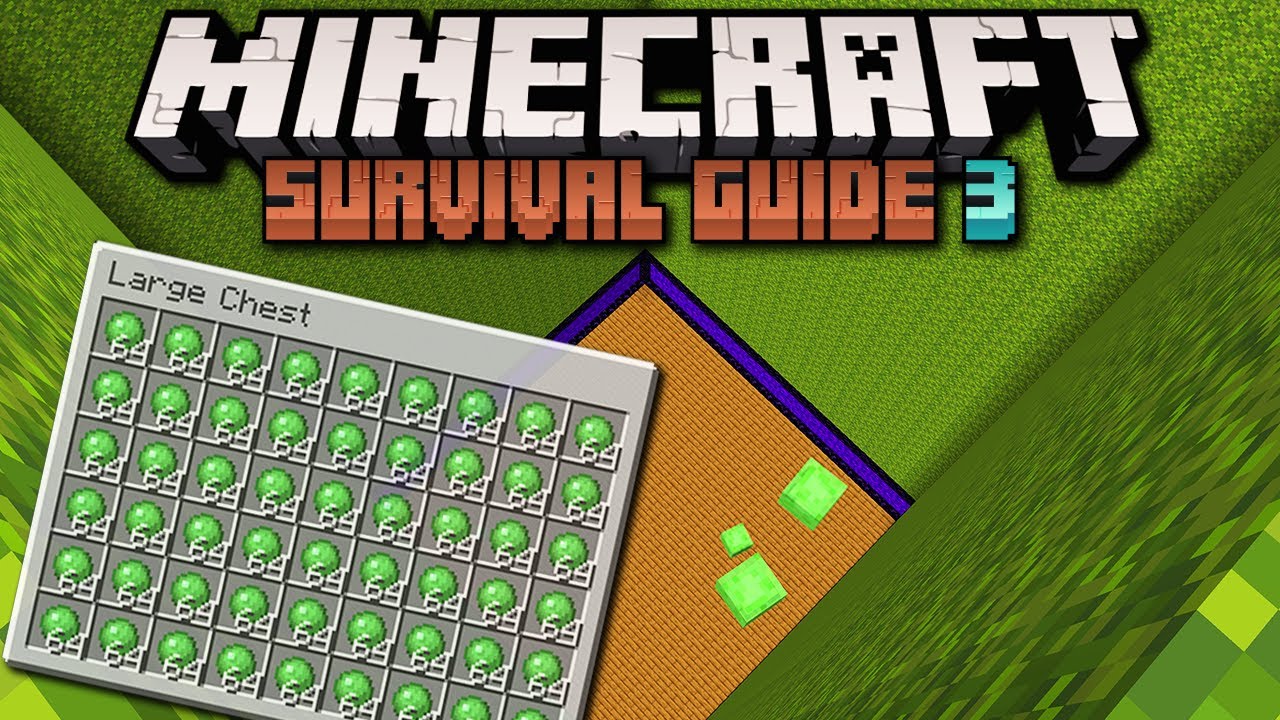 Ферма слаймов из одного куска! ▫ Руководство по выживанию в Minecraft, сезон 3 ▫ Обучающее видео ...