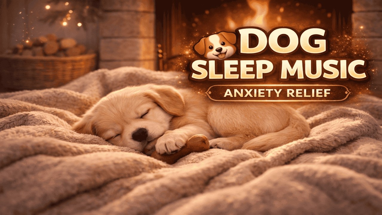 12 Hours Dog Sleep Music 🐶 Separation Anxiety Relief for Dogs