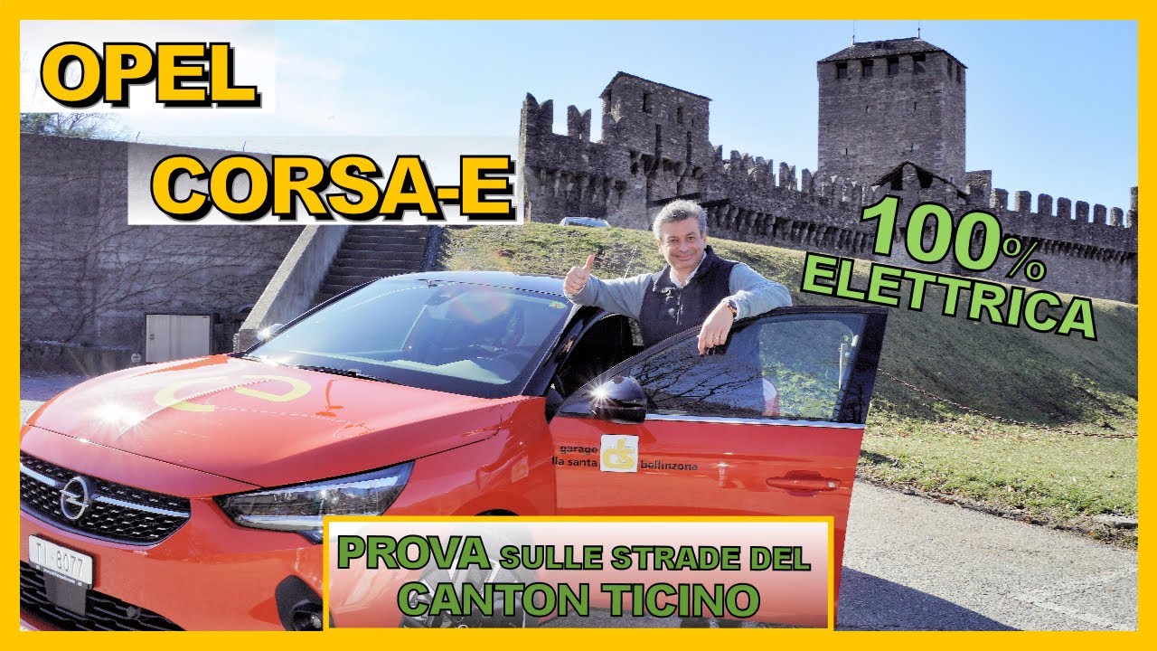 Prova su strada completa Opel Corsa-e city car 100% elettrica