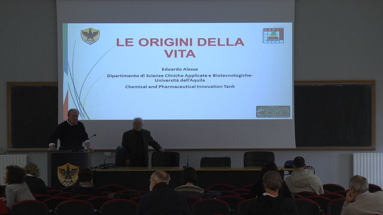 Le origini della vita con Edoardo Alesse - 07/02/2018