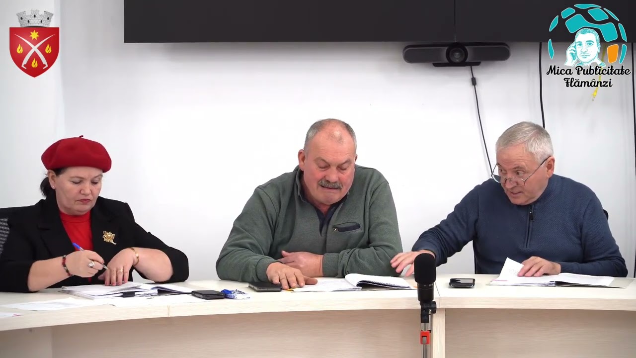✅Consiliul Local al Oraşului Flămânz şedinţa ordinară din data de 📅 30.01.2026 ora 09:00