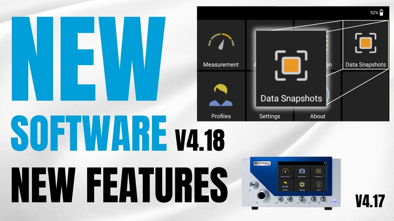 FlowAnalyzer PRO - New Software V4.18 - Difference from software 4.17