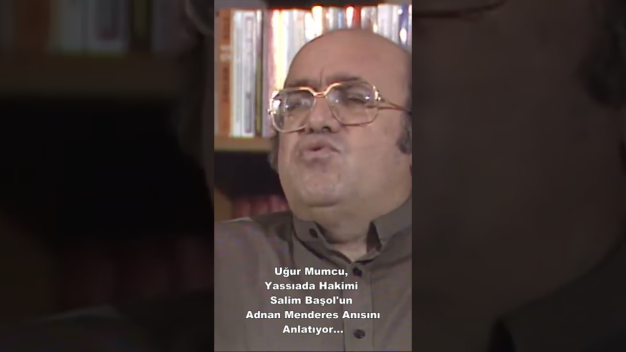 Uğur Mumcu, Adnan Menderes Anısını Anlatıyor #uğurmumcu #adnanmenderes #shorts #reels