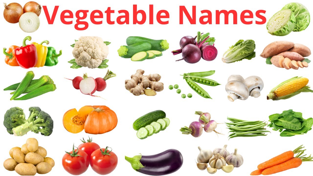 Vegetable Names | Learn Vegetable Names in English with Pictures for kids #vegetablesname